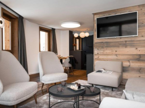 Duplex plein sud à Courchevel Village - 4 pers - Pieds des pistes, balcons, parking, casier à skis - FR-1-631-73